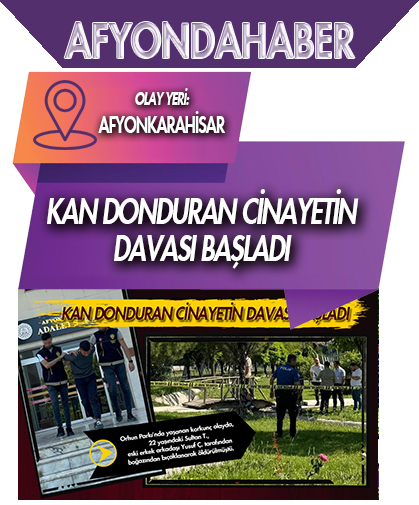 Kan donduran cinayetin davası başladı