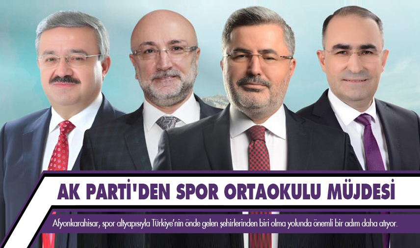 Afyonkarahisar Spor Ortaokulu açılıyor