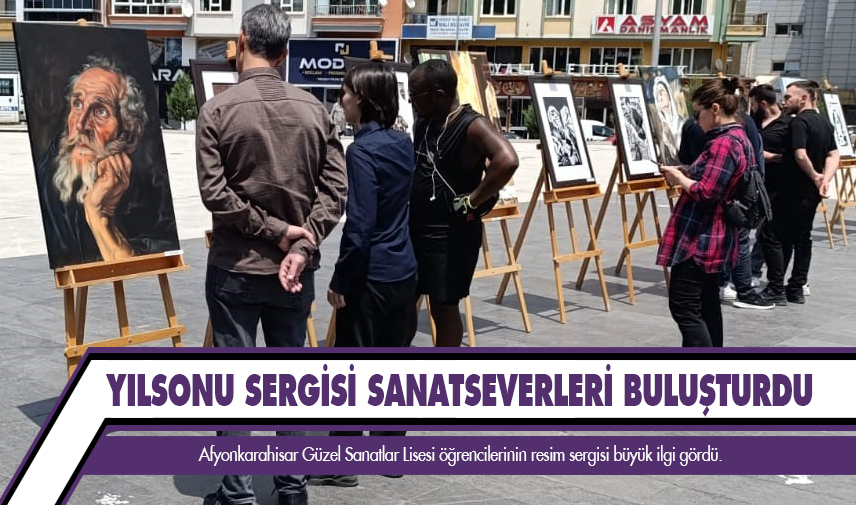 Yılsonu sergisi sanatseverleri buluşturdu
