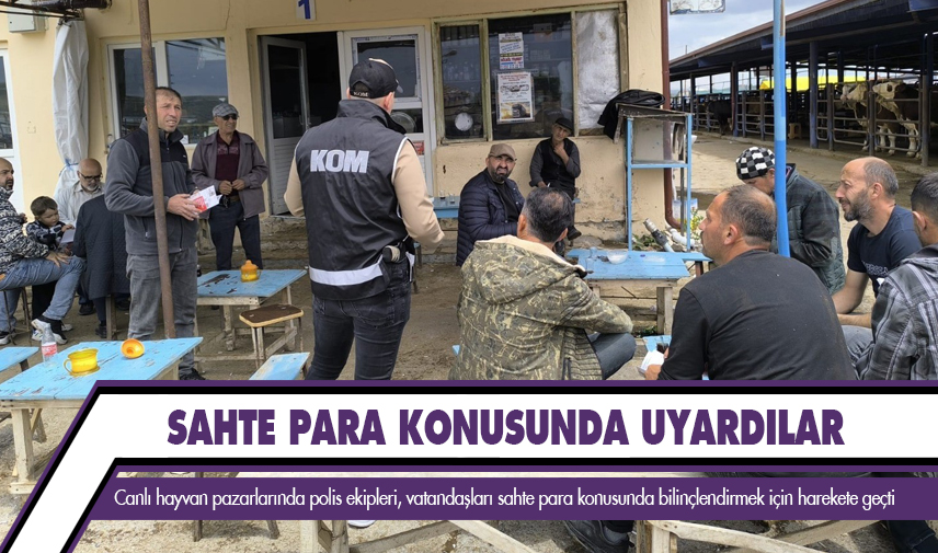 Polis Vatandaşları Sahte Para Konusunda Uyardı