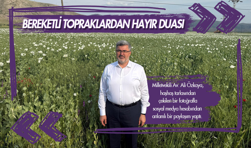 Bereketli topraklardan hayır duası