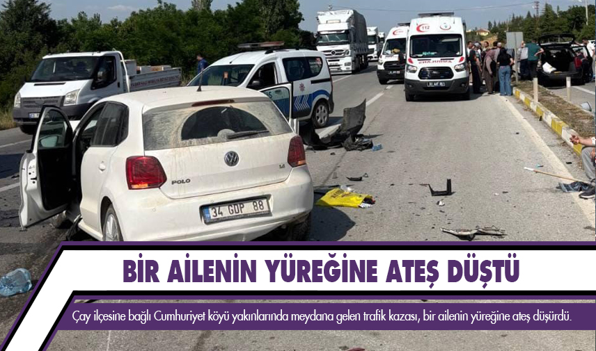 Bir ailenin yüreğine ateş düştü