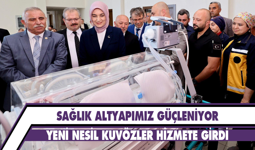 Yeni nesil kuvözler hizmete girdi