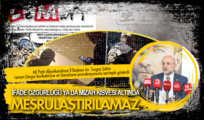 İfade özgürlüğü ya da mizah kisvesi altında meşrulaştırılamaz